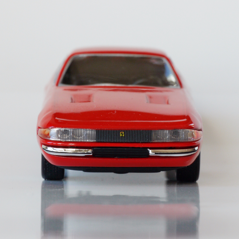 Illustration for article titled Kyosho Ferrari 10 1/64 #10 - Project Prancing Horse #11 - 1969 Ferrari 365 GTB/4 "Daytona"